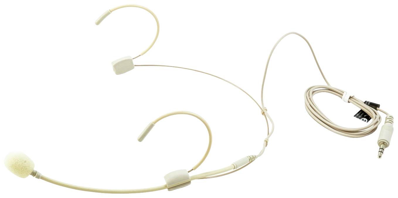 Omnitronic FAS Headset Sprach-Mikrofon Übertragungsart (Details):Analog Klinke Analog Hautfarben