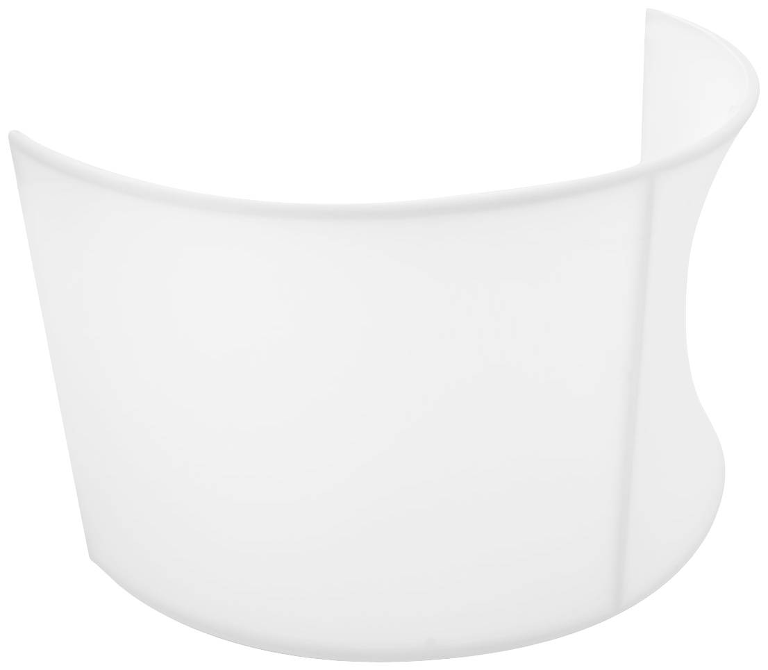 Omnitronic Mobile DJ Screen Curved Faltbarer Sichtschutz Metall, Stoff