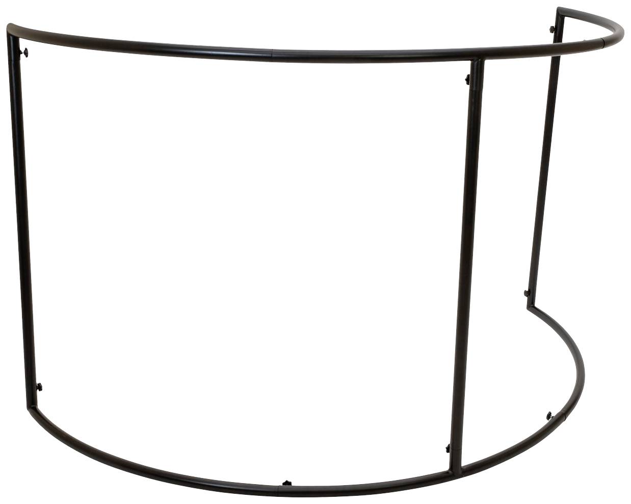 Omnitronic Mobile DJ Screen Curved Faltbarer Sichtschutz