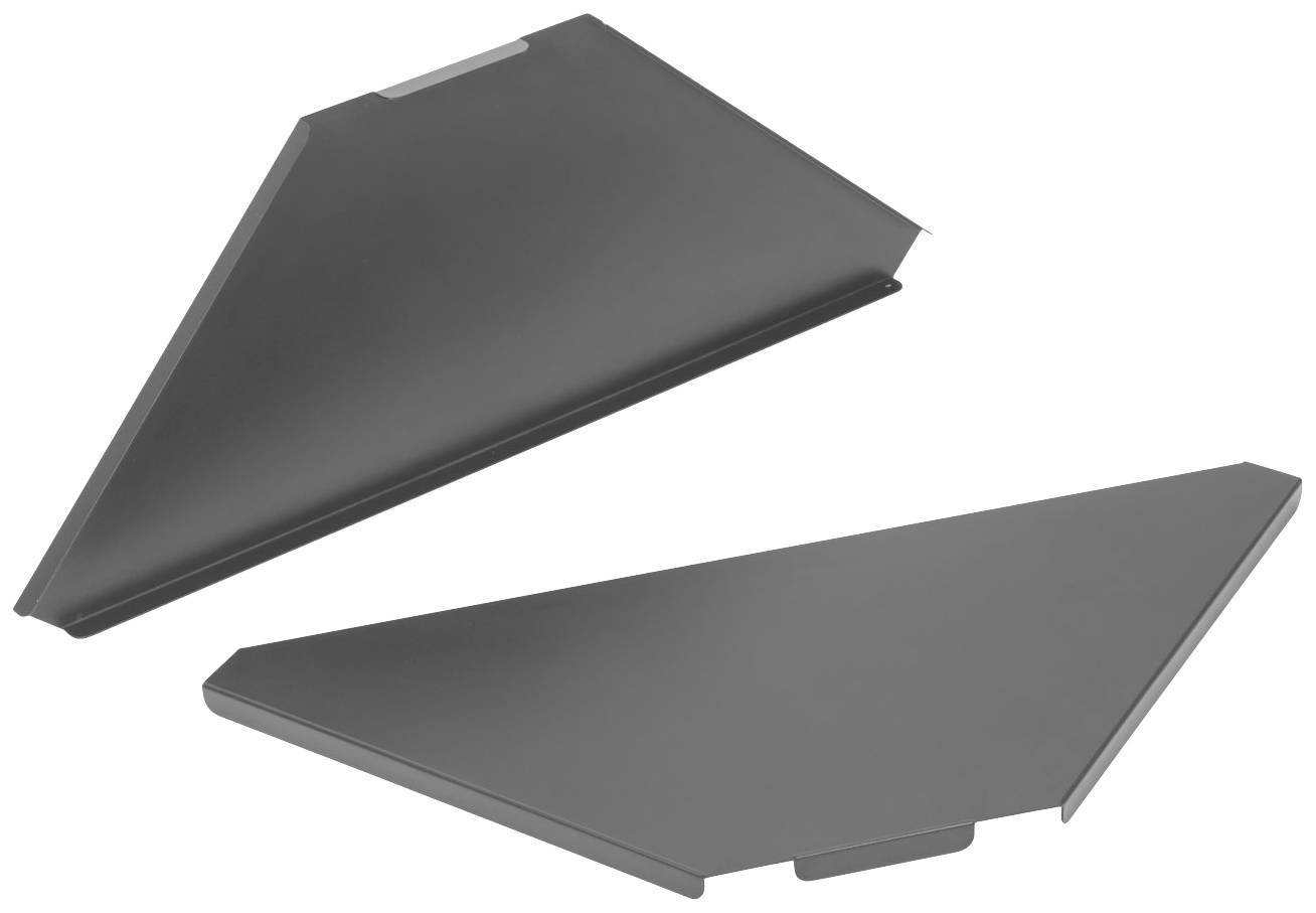 Omnitronic Eckplatten Aluminium