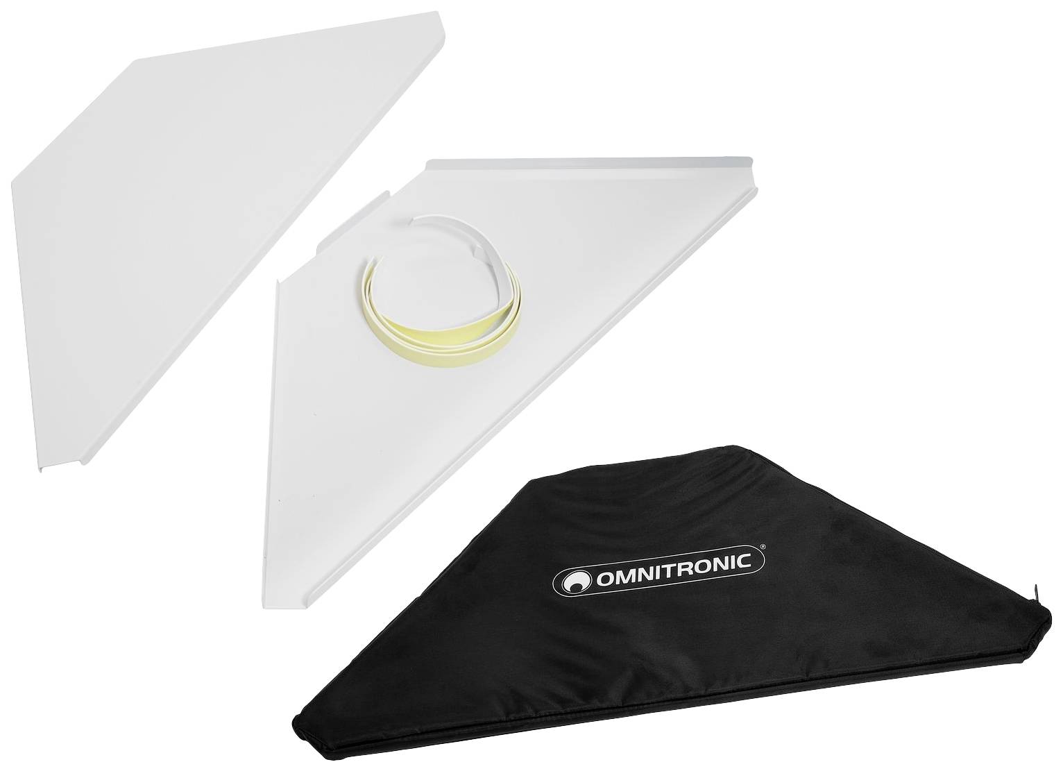 Omnitronic Eckplatten Aluminium