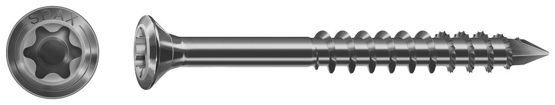 Metallschraube mit Kreuzschlitzkopf und spitzem Ende, geeignet für Befestigungen in Metall oder Holz.