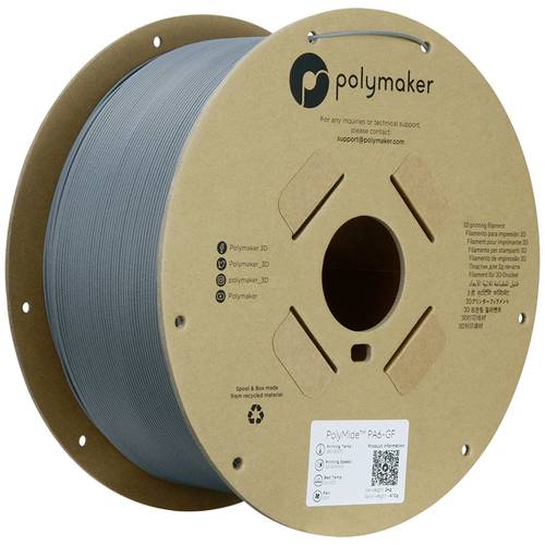 Polymaker PG02003 Filament PA6-GF Glasfaserverstärkt, chemisch beständig, hohe Steifigkeit, hitzebe