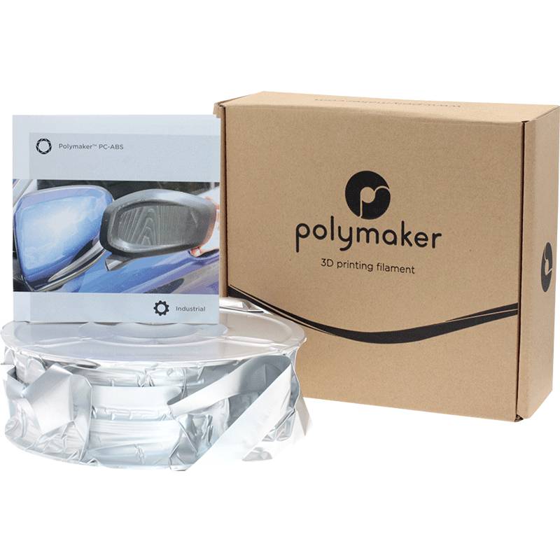 Polymaker PC04002 PC04002 Filament PC-ABS hitzebeständig, schlagfest 1.75mm 1000g Weiß 1St.