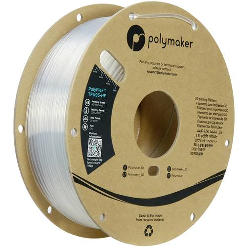 Polymaker PD03006 TPU95-HF Filament TPU, Flexibles Filament flexibel, Highspeed Filament, UV-bestän