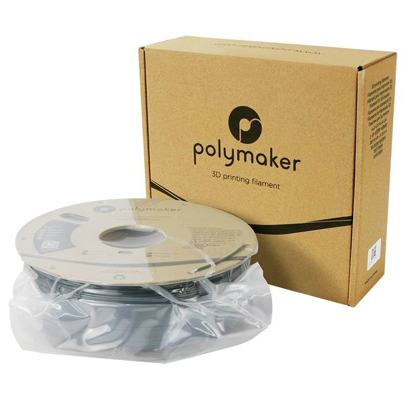 Polymaker PE01028 Filament ABS hitzebeständig, schlagfest, geruchsarm 1.75 mm 1000 g Dunkelgrau PolyLite 1 St.