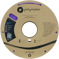 Polymaker PF01017 Purple Filament ASA UV-beständig, witterungsbeständig, hitzebeständig, schlagfest 1.75mm 1000g Lila PolyLite™ Polymaker PF01017 Purple Filament ASA UV-beständig, witterungsbeständig, hitzebeständig, schlagfest 1.75mm 1000g Lila PolyLite™