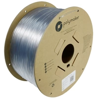 Polymaker 70169 Filament PC (Polycarbonat) schlagfest, hitzebeständig 2.85mm 3000g Klar PolyLite™ 1St. Polymaker 70169 Filament PC (Polycarbonat) schlagfest, hitzebeständig 2.85mm 3000g Klar PolyLite™ 1St.