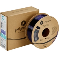Polymaker PB01032 Filament PETG hitzebeständig, hohe Zugfestigkeit 1.75mm 1000g Blau (translucent) PolyLite™ 1St. Polymaker PB01032 Filament PETG hitzebeständig, hohe Zugfestigkeit 1.75mm 1000g Blau (translucent) PolyLite™ 1St.