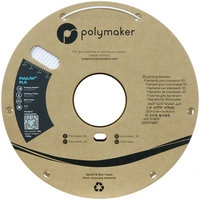 Polymaker PA02096 Filament PLA hohe Steifigkeit, hohe Zugfestigkeit 1.75mm 1000g Kaltweiß PolyLite™ 1St. Polymaker PA02096 Filament PLA hohe Steifigkeit, hohe Zugfestigkeit 1.75mm 1000g Kaltweiß PolyLite™ 1St.