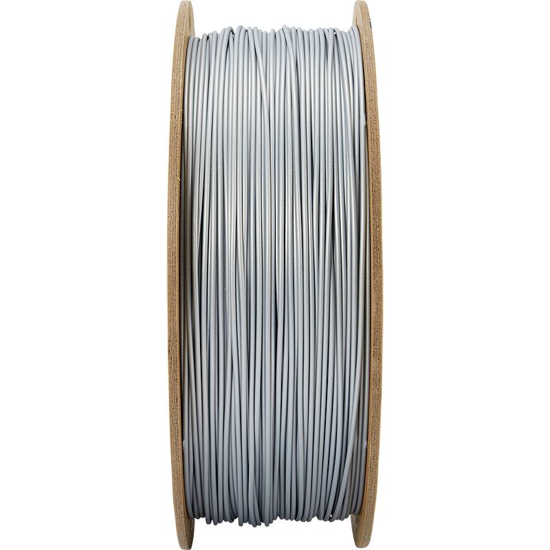 Polymaker PA07007 Metallic Filament PLA Pro hohe Steifigkeit, schlagfest 1.75mm 1000g Metallic-Silber PolyLite™ 1St.
