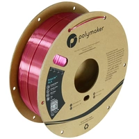 Polymaker PA03023 Dual Silk Filament PLA-Seide Mehrfarbig, Seidig glänzend 1.75mm 1000g Banquet, Gold, Magenta PolyLite™ 1St. Polymaker PA03023 Dual Silk Filament PLA-Seide Mehrfarbig, Seidig glänzend 1.75mm 1000g Banquet, Gold, Magenta PolyLite™ 1St.