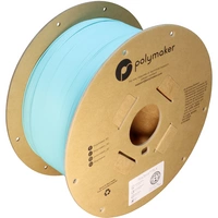 Polymaker PA04012 Regular Filament PLA geringerer Kunststoffgehalt, Matt 1.75mm 3000g Arctic Teal PolyTerra™ 1St. Polymaker PA04012 Regular Filament PLA geringerer Kunststoffgehalt, Matt 1.75mm 3000g Arctic Teal PolyTerra™ 1St.