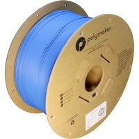 Polymaker PA04011 Regular Filament PLA geringerer Kunststoffgehalt, Matt 1.75mm 3000g Sapphire Blue, Blau Polyterra 1St. Polymaker PA04011 Regular Filament PLA geringerer Kunststoffgehalt, Matt 1.75mm 3000g Sapphire Blue, Blau Polyterra 1St.