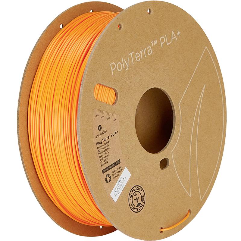 Polymaker PA05002 Regular Filament PLA+ geringerer Kunststoffgehalt, hohe Steifigkeit 1.75 mm 1000