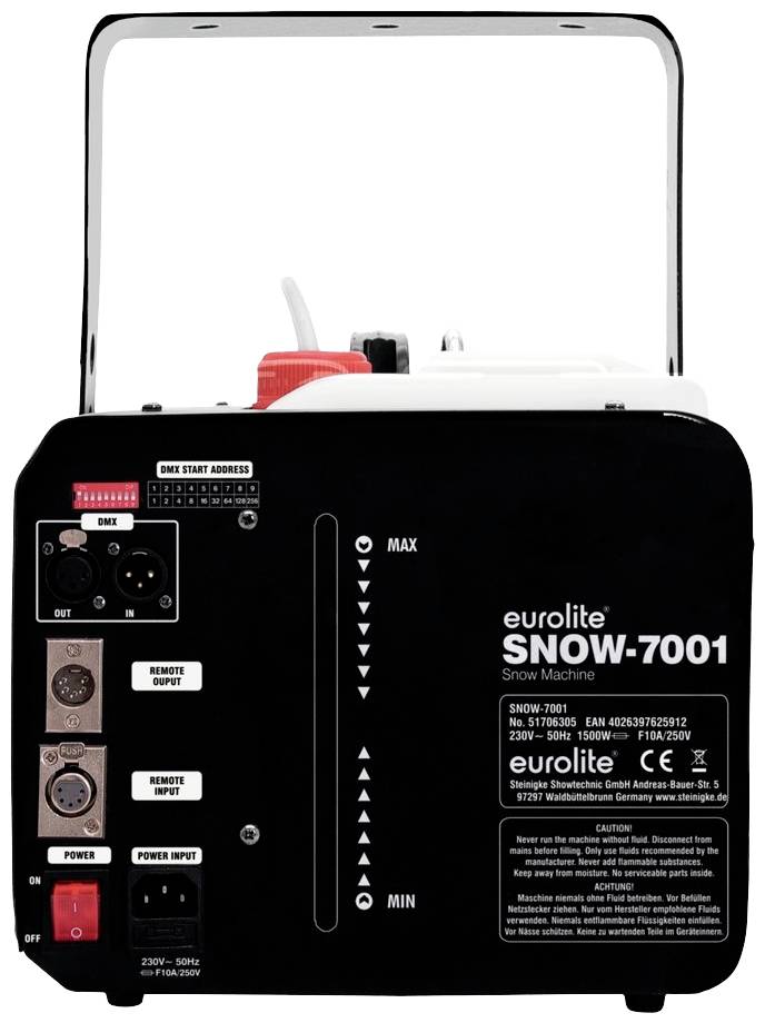 Eurolite Schneemaschine inkl. Befestigungsbügel
