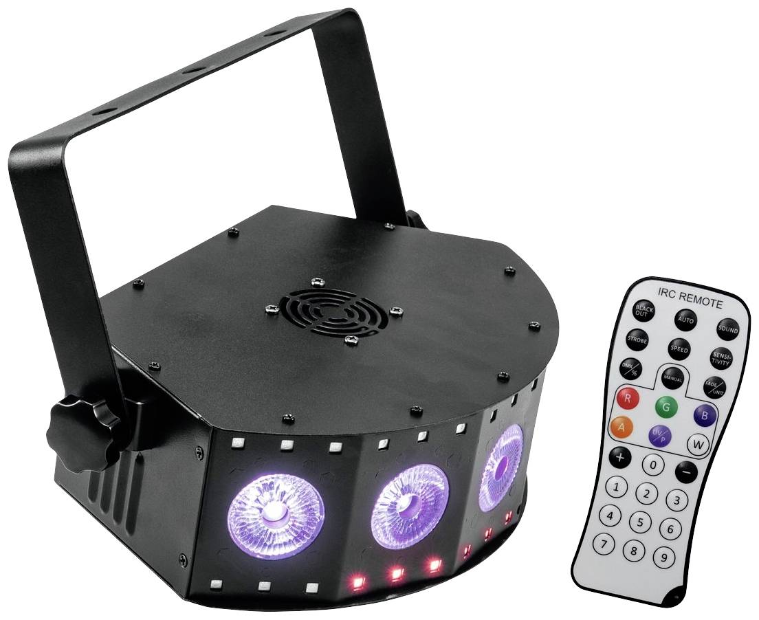 Eurolite LED SCY-5 Hybrid LED-Effektstrahler Anzahl LEDs (Details): 24 Schwarz