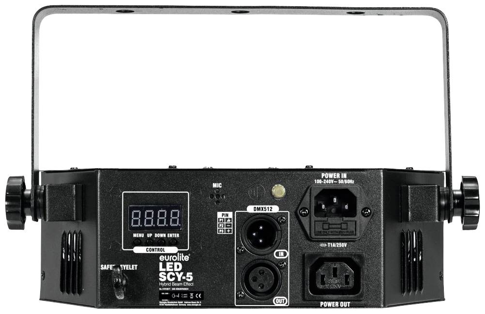 Eurolite LED SCY-5 Hybrid LED-Effektstrahler Anzahl LEDs (Details): 24 Schwarz