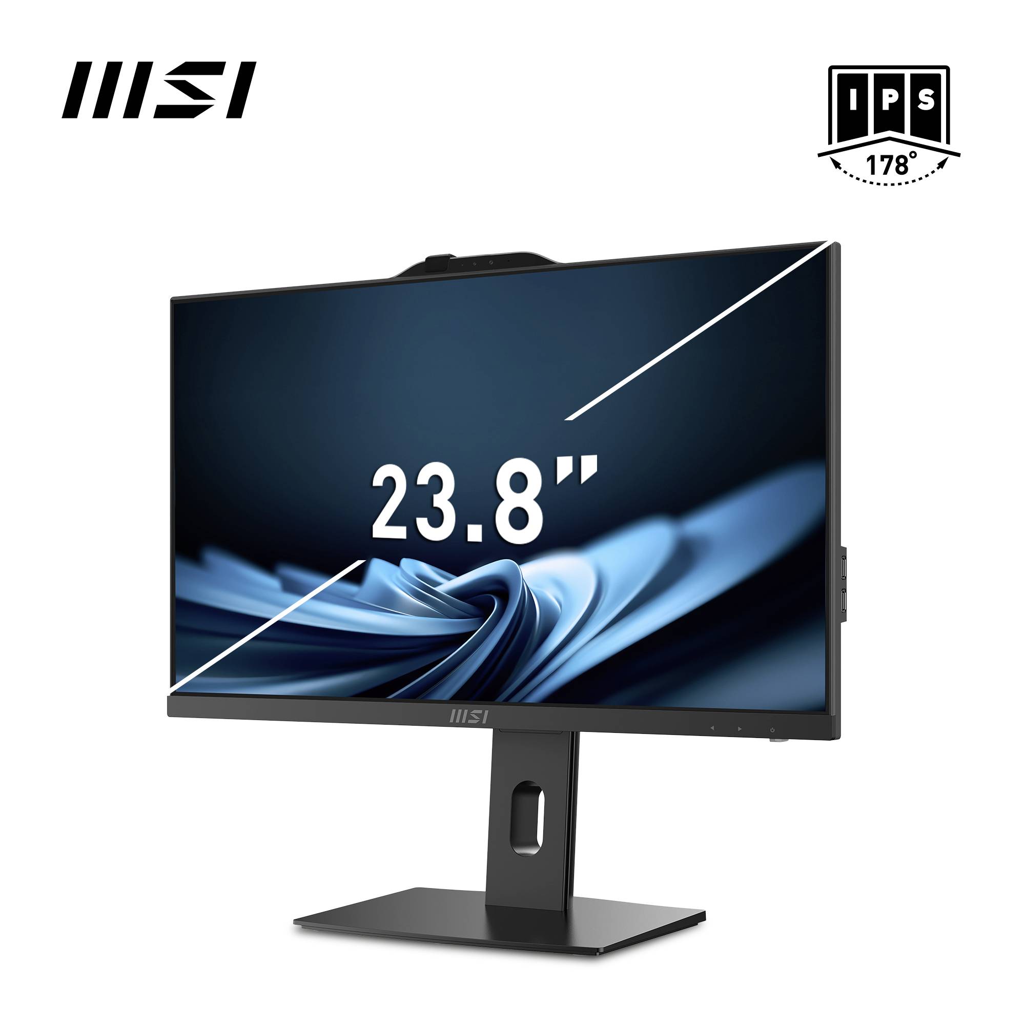 MSI All-in-One PC PRO AP242P 14M-633DE 60.5cm (23.8 Zoll) Full HD Intel® Core™ i7 i7-14700 16GB RAM 512GB SSD Win 11 Pro 00AE062