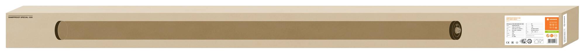 LEDVANCE DP SPECIAL 1500 30W-4000K WT IP67 LEDV LED-Feuchtraumleuchte LED 30W Kaltweiß Weiß