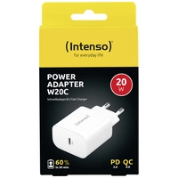Intenso W20C USB Ladegerät 20W 1x USB-C® Weiß Innenbereich USB Power Delivery (USB-PD) Intenso W20C USB Ladegerät 20W 1x USB-C® Weiß Innenbereich USB Power Delivery (USB-PD)