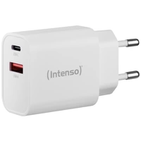 Intenso W30AC USB Ladegerät 30W 1x USB-A, 1x USB-C® Weiß Innenbereich USB Power Delivery (USB-PD) Intenso W30AC USB Ladegerät 30W 1x USB-A, 1x USB-C® Weiß Innenbereich USB Power Delivery (USB-PD)