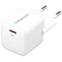Intenso GaN USB Ladegerät 30W 1x USB-C® Weiß Innenbereich GaN, USB Power Delivery (USB-PD) Intenso GaN USB Ladegerät 30W 1x USB-C® Weiß Innenbereich GaN, USB Power Delivery (USB-PD)