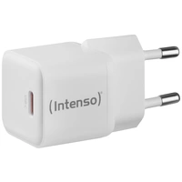 Intenso GaN USB Ladegerät 30W 1x USB-C® Weiß Innenbereich GaN, USB Power Delivery (USB-PD) Intenso GaN USB Ladegerät 30W 1x USB-C® Weiß Innenbereich GaN, USB Power Delivery (USB-PD)