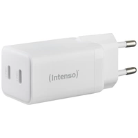Intenso W40CC GaN USB Ladegerät 40W 2x USB-C® Weiß Innenbereich GaN, USB Power Delivery (USB-PD) Intenso W40CC GaN USB Ladegerät 40W 2x USB-C® Weiß Innenbereich GaN, USB Power Delivery (USB-PD)