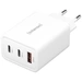 Intenso W65ACC GaN USB Ladegerät 65W 1x USB-A, 2x USB-C® USB PD Weiß Innenbereich GaN, USB Power Delivery (USB-PD) Intenso W65ACC GaN USB Ladegerät 65W 1x USB-A, 2x USB-C® USB PD Weiß Innenbereich GaN, USB Power Delivery (USB-PD)