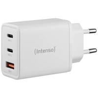 Intenso W65ACC GaN USB Ladegerät 65W 1x USB-A, 2x USB-C® USB PD Weiß Innenbereich GaN, USB Power Delivery (USB-PD) Intenso W65ACC GaN USB Ladegerät 65W 1x USB-A, 2x USB-C® USB PD Weiß Innenbereich GaN, USB Power Delivery (USB-PD)