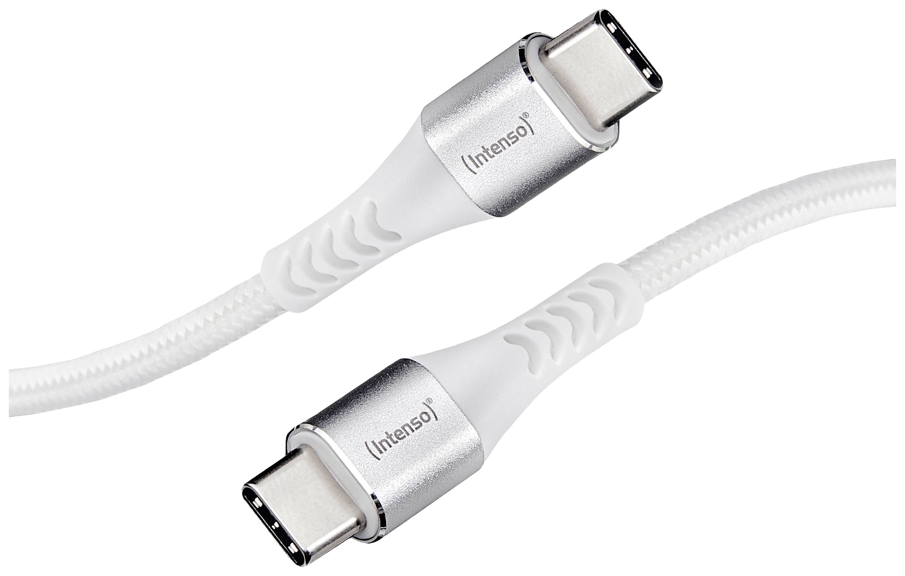 Zwei USB-C-Kabelstecker mit Silikonummantelung.