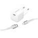 Intenso W30C GaN + C315L USB Ladegerät 30 W 1x USB-C®, 1x Apple Lightning Weiß Innenbereich GaN, U Intenso W30C GaN + C315L USB Ladegerät 30 W 1x USB-C®, 1x Apple Lightning Weiß Innenbereich GaN, U
