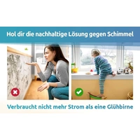 Schimmel-DRY EDH-WHI-SDRY-M1 Wandentfeuchter/Schimmelentferner Weiß Schimmel-DRY EDH-WHI-SDRY-M1 Wandentfeuchter/Schimmelentferner Weiß