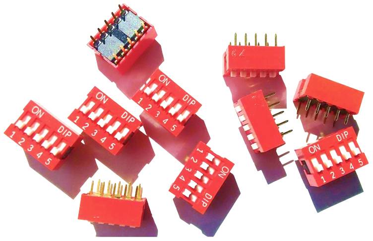 Diptronics DMR-03-T-V-T/R DIP-Schalter Polzahl 3 SMT