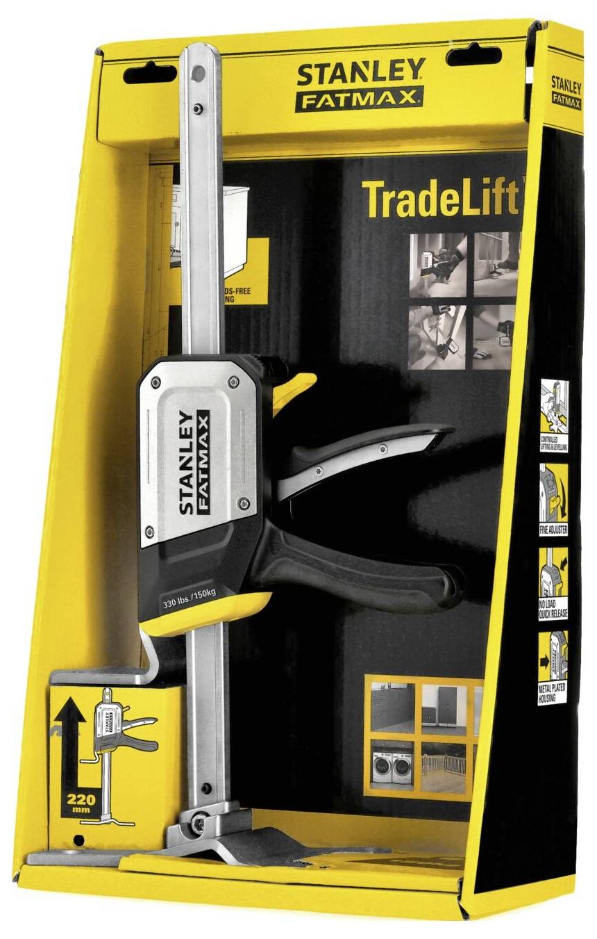 STANLEY FMHT83550-1 Einhand-Montagewerkzeug Tradelift Tragkraft (max.) 150 kg