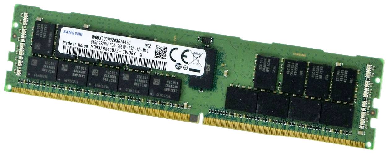 Samsung M393A8G40BB4-CWE Server-Arbeitsspeicher DDR4 64GB 1 x 64GB ECC 3200MHz 288pin DIMM M393A8G40BB4-CWE