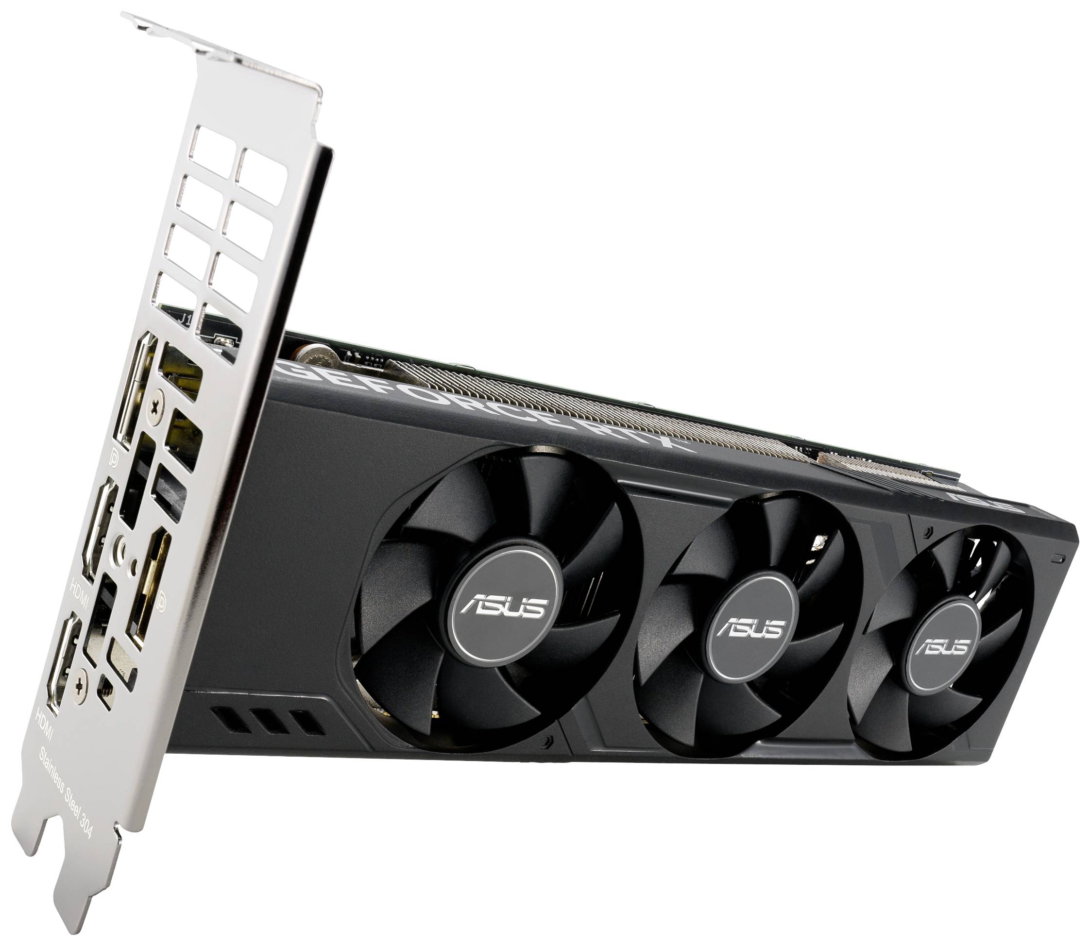 Asus Grafikkarte Nvidia GeForce RTX 4060 LP BRK OC 8 GB GDDR6-RAM DisplayPort, HDMI® NVIDIA G-Sync, Low Profile