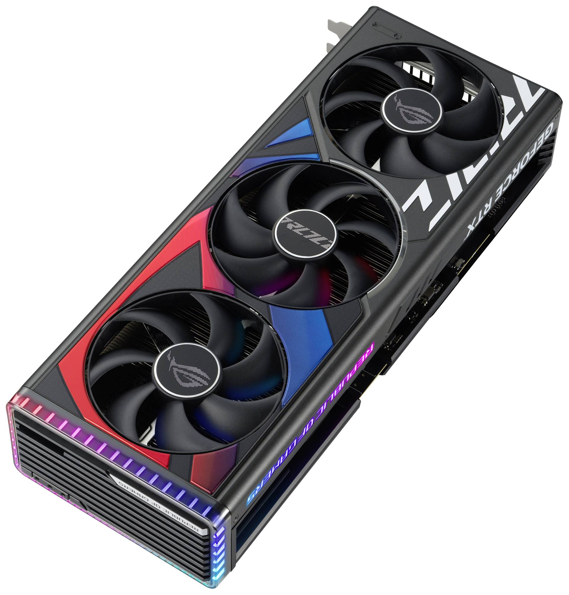 Asus Grafikkarte Nvidia GeForce RTX 4090 ROG Strix BTF Gaming OC 24GB GDDR6X-RAM PCIe x16 HDMI®, DisplayPort RGB Beleuchtung