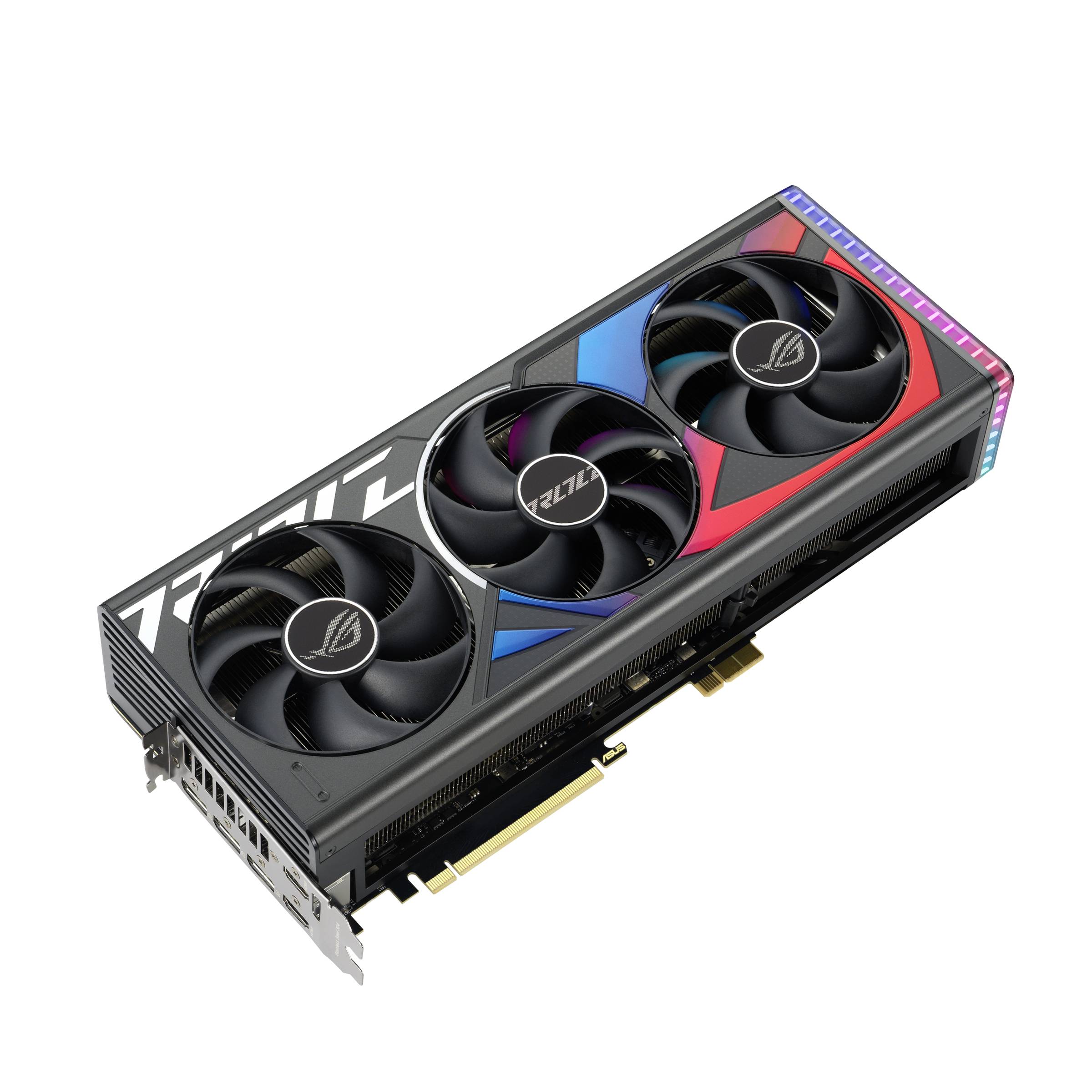 Asus Grafikkarte Nvidia GeForce RTX 4090 ROG Strix BTF Gaming OC 24GB GDDR6X-RAM PCIe x16 HDMI®, DisplayPort RGB Beleuchtung