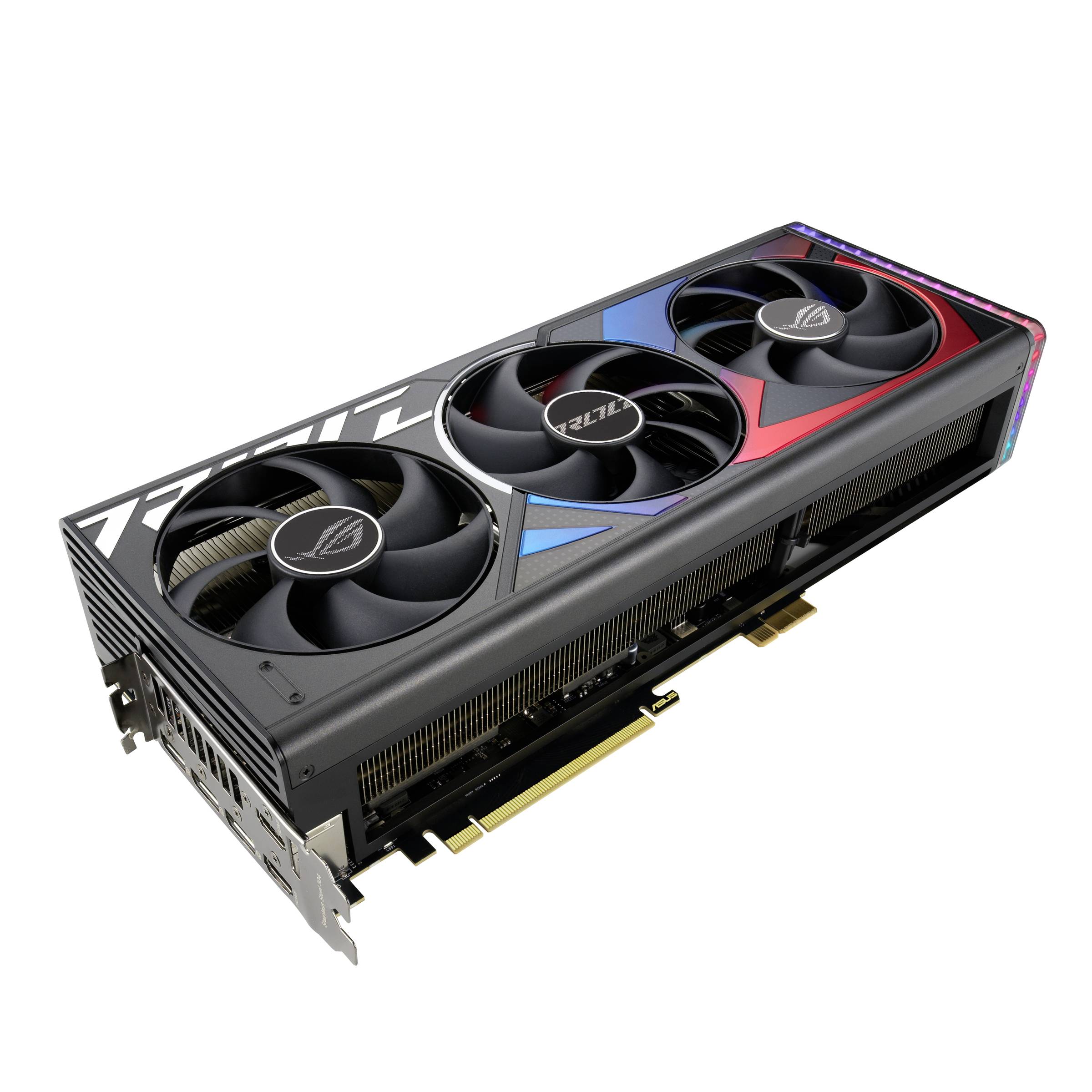 Asus Grafikkarte Nvidia GeForce RTX 4090 ROG Strix BTF Gaming OC 24GB GDDR6X-RAM PCIe x16 HDMI®, DisplayPort RGB Beleuchtung