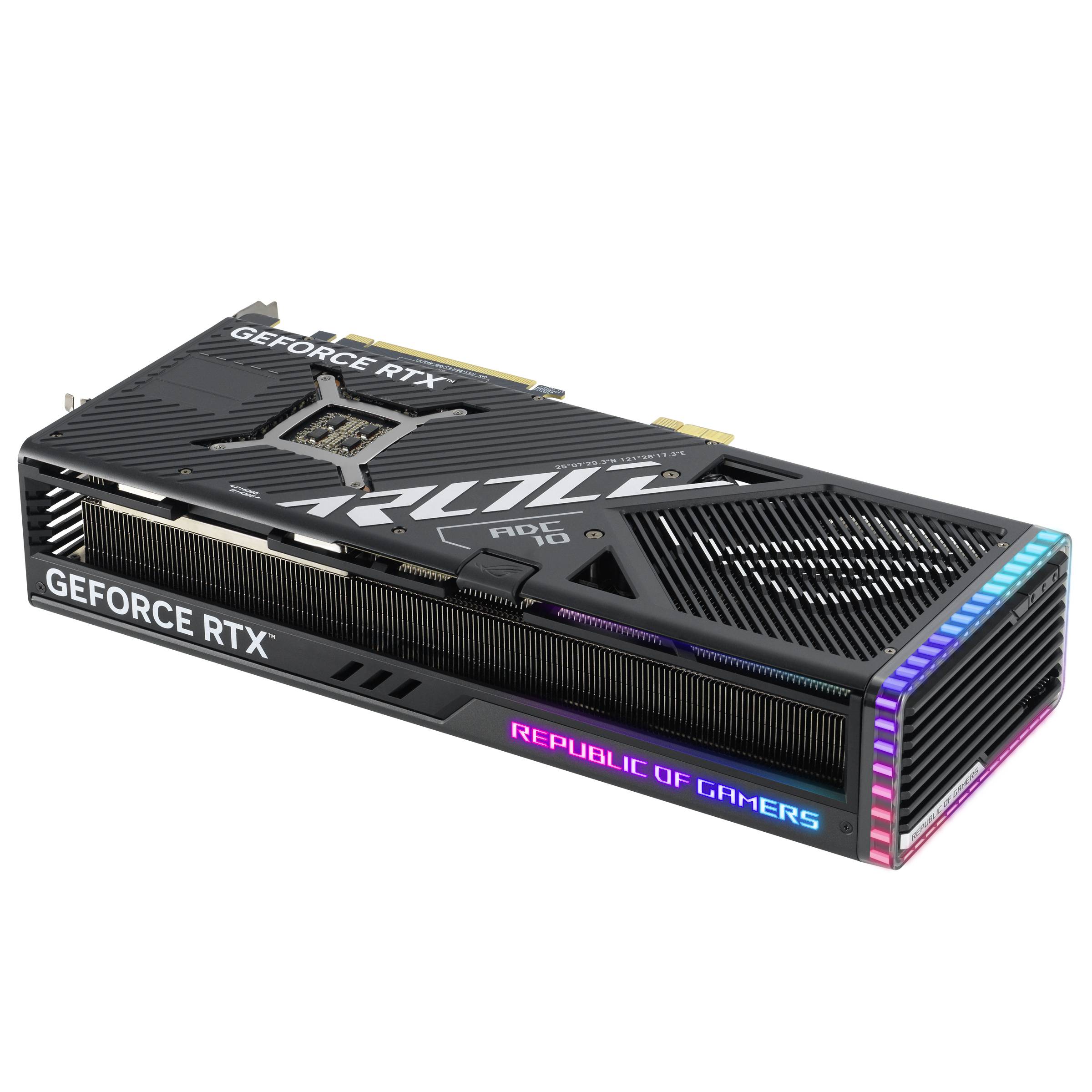Asus Grafikkarte Nvidia GeForce RTX 4090 ROG Strix BTF Gaming OC 24GB GDDR6X-RAM PCIe x16 HDMI®, DisplayPort RGB Beleuchtung