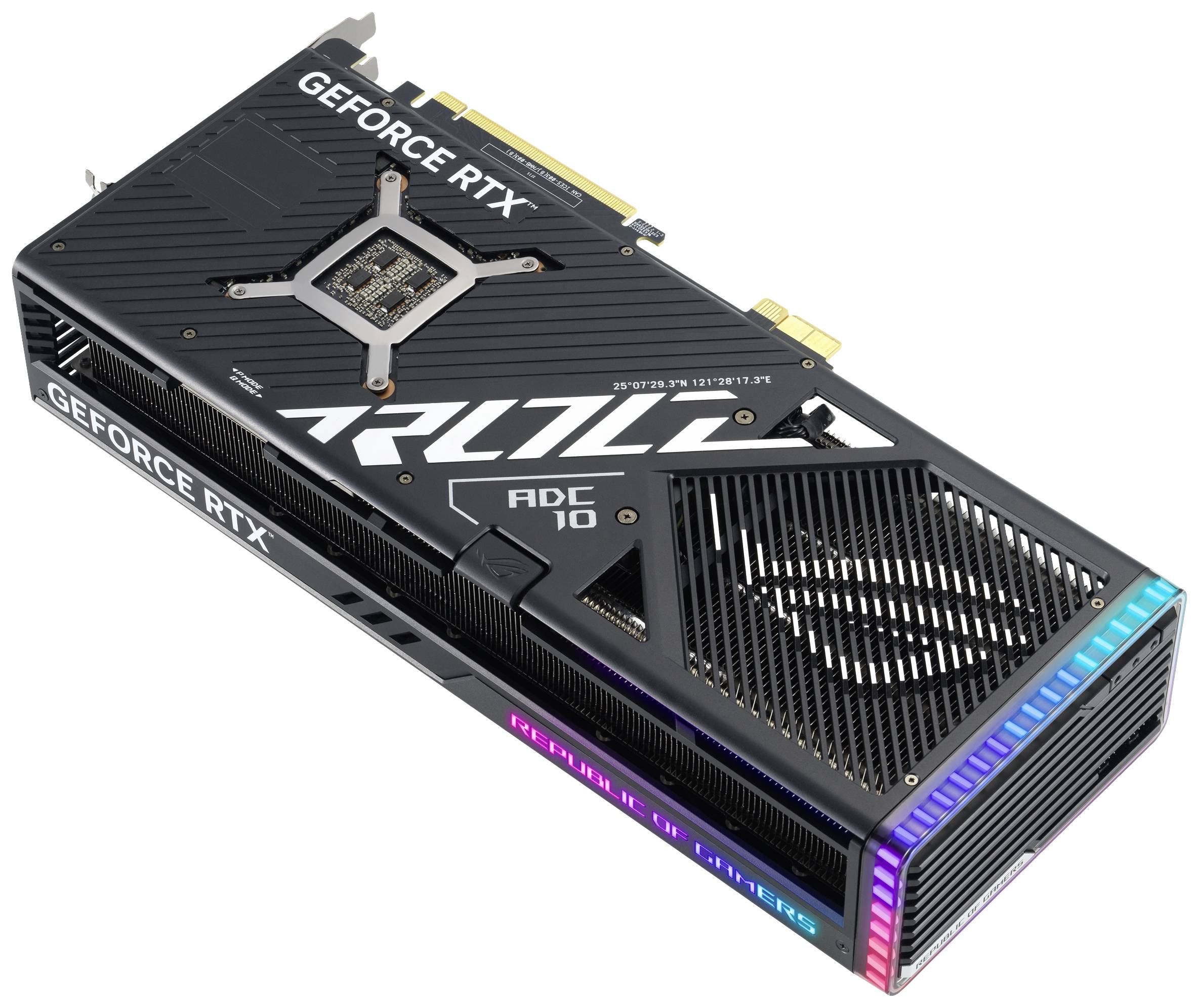 Asus Grafikkarte Nvidia GeForce RTX 4090 ROG Strix BTF Gaming OC 24GB GDDR6X-RAM PCIe x16 HDMI®, DisplayPort RGB Beleuchtung