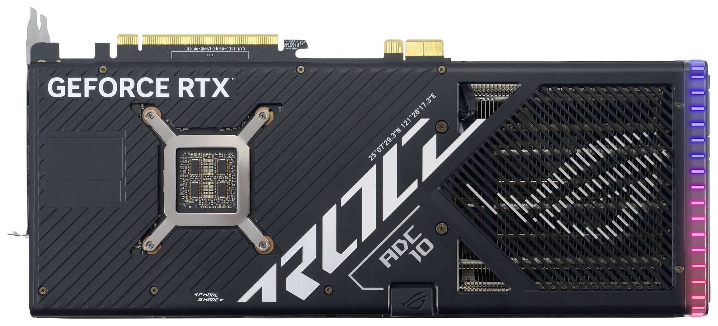 Asus Grafikkarte Nvidia GeForce RTX 4090 ROG Strix BTF Gaming OC 24GB GDDR6X-RAM PCIe x16 HDMI®, DisplayPort RGB Beleuchtung