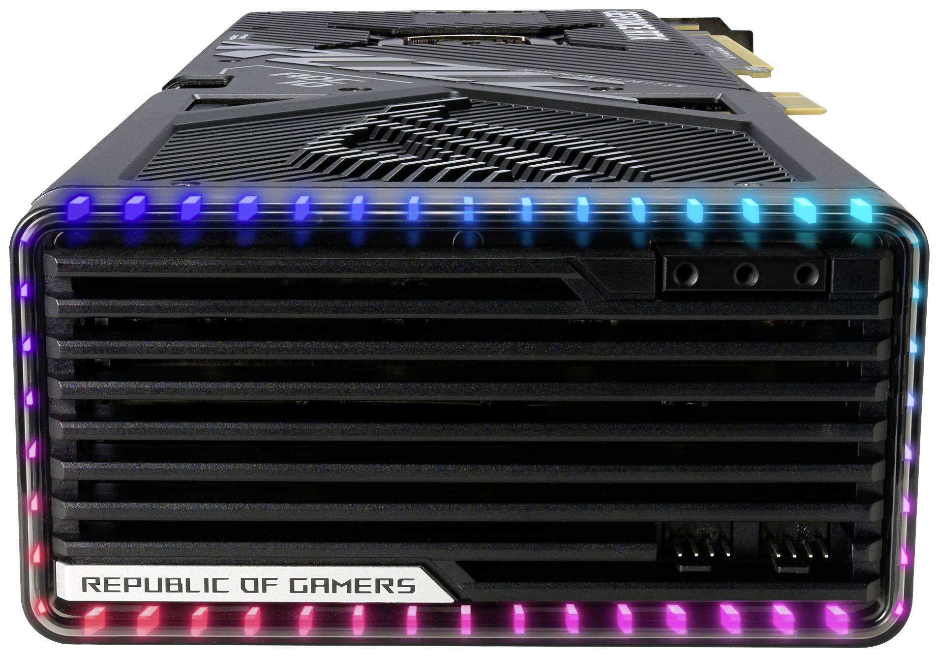 Asus Grafikkarte Nvidia GeForce RTX 4090 ROG Strix BTF Gaming OC 24GB GDDR6X-RAM PCIe x16 HDMI®, DisplayPort RGB Beleuchtung