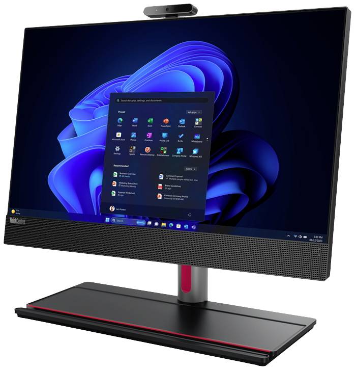 Lenovo All-in-One PC ThinkCentre M90a G5 60.5cm (23.8 Zoll) Full HD Intel® Core™ i5 i5-14500 5.0GHz 16GB RAM 512GB SSD Intel UHD