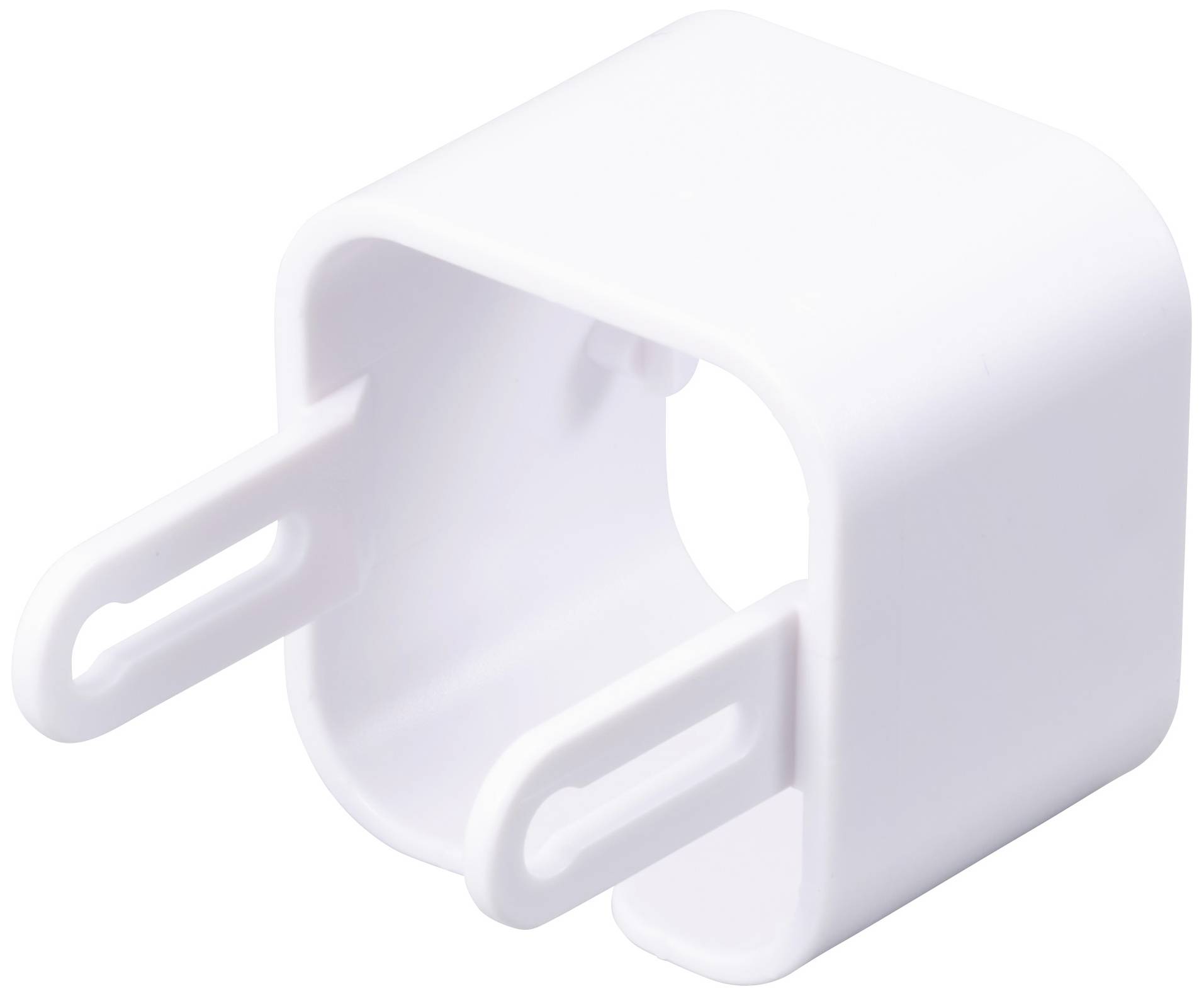 TRU COMPONENTS Modularer Kabelhalter TC-12533292 ABS Kunststoff Weiß 35 mm Inhalt: 15 St.