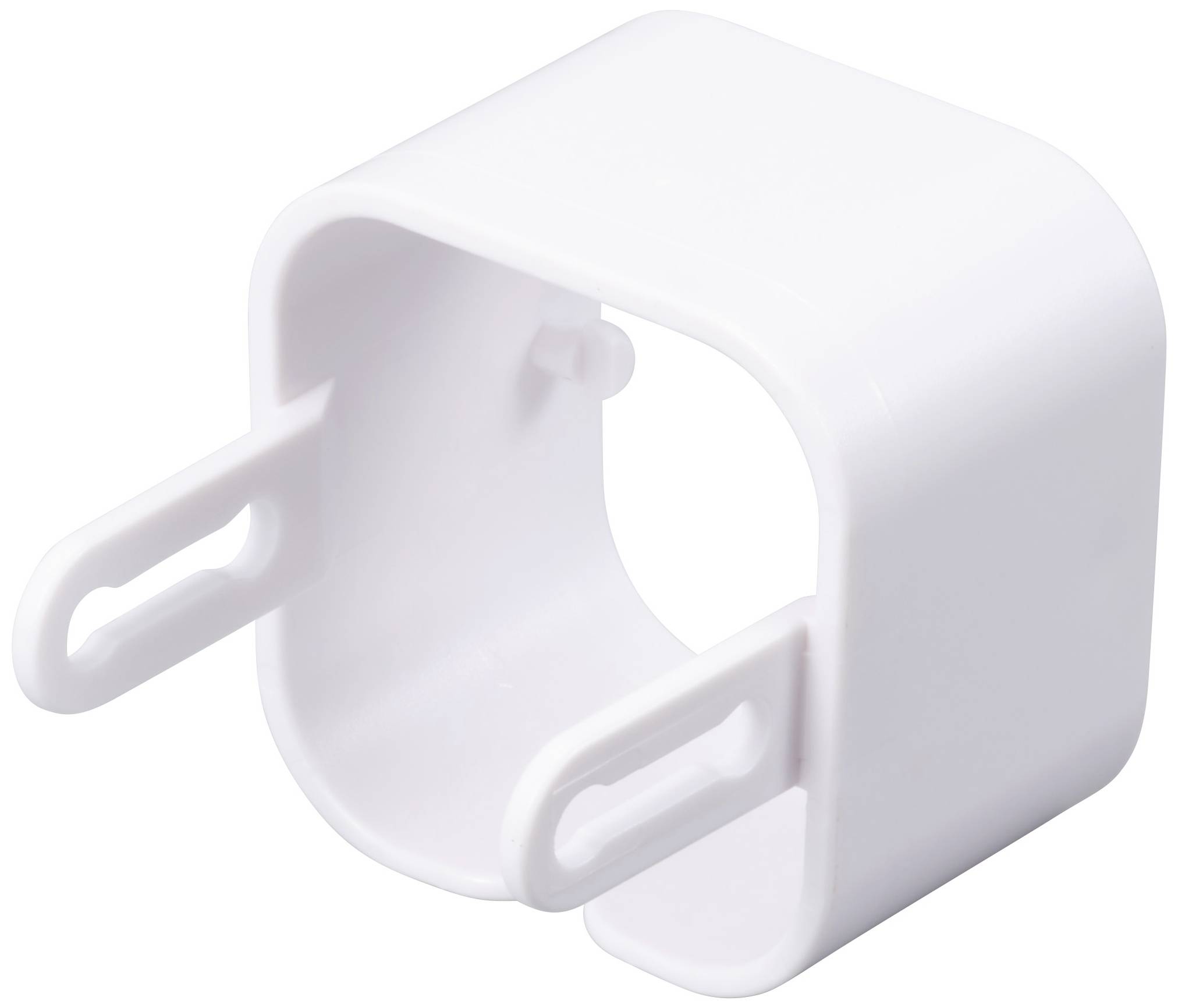 TRU COMPONENTS Modularer Kabelhalter TC-12533300 ABS Kunststoff Weiß 40 mm Inhalt: 15 St.