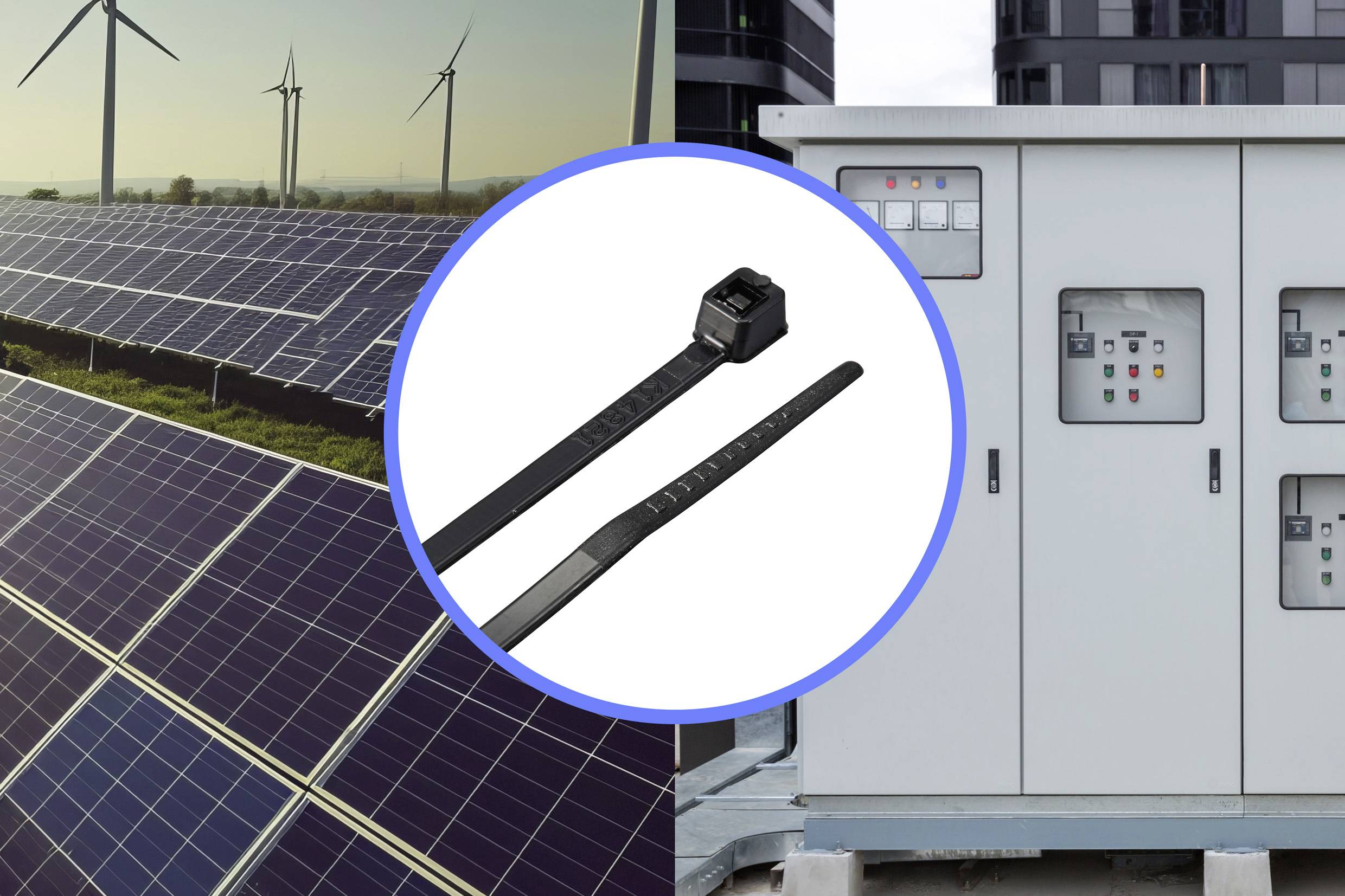 TRU COMPONENTS TC-12533316 Kabelbinder 100mm 2.5mm Schwarz 100St.