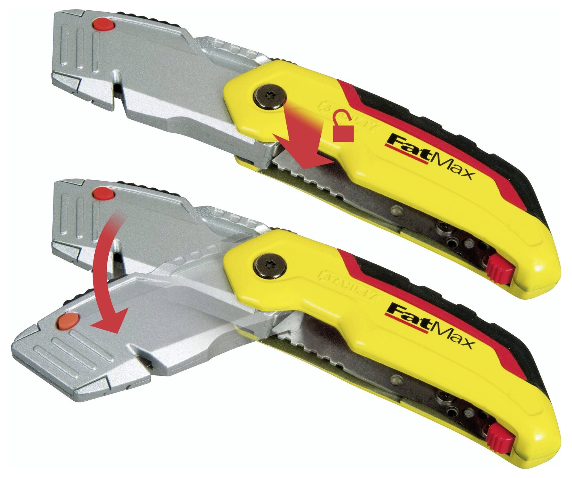 STANLEY FatMax 0-10-825 Klappmesser Silber, Gelb, Schwarz